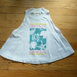 Vintage 1980s Cancun Tank topT-shirt size Medium